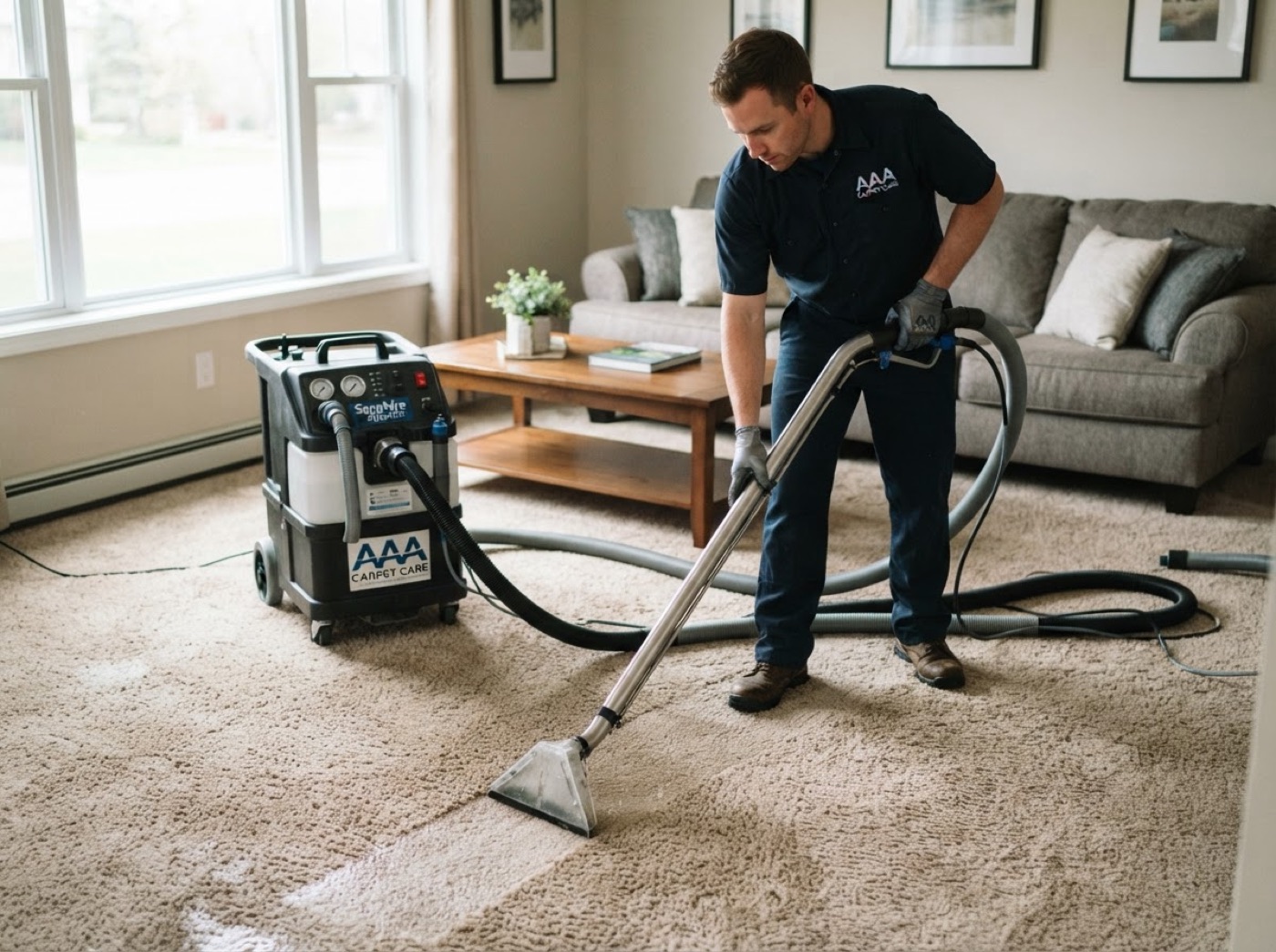 Carpet Cleaning professional